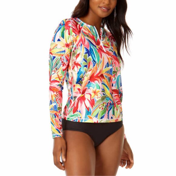 Host Pick 🎉🎉🎉 Hurley Ladies' Quarter Zip Rashguard NWT - Picture 3 of 4